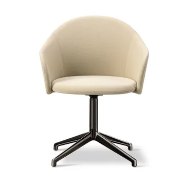 Sillón Gomo Armchair con base giratoria 4 patas - Mylla 221-pedernal - Fredericia Furniture