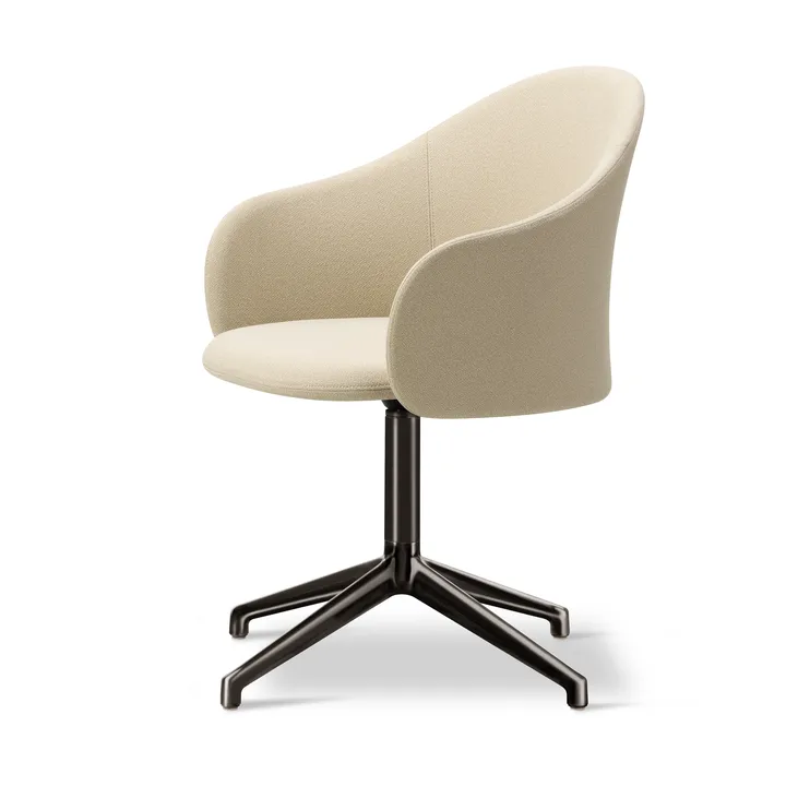 Sillón Gomo Armchair con base giratoria 4 patas - Mylla 221-pedernal - Fredericia Furniture
