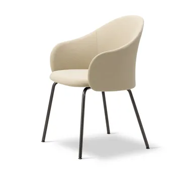 Sillón Gomo Armchair con base tubular - Mylla 221-pedernal - Fredericia Furniture