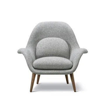 Sillón Swoon  - Hallingdal 65 130-roble ahumado - Fredericia Furniture