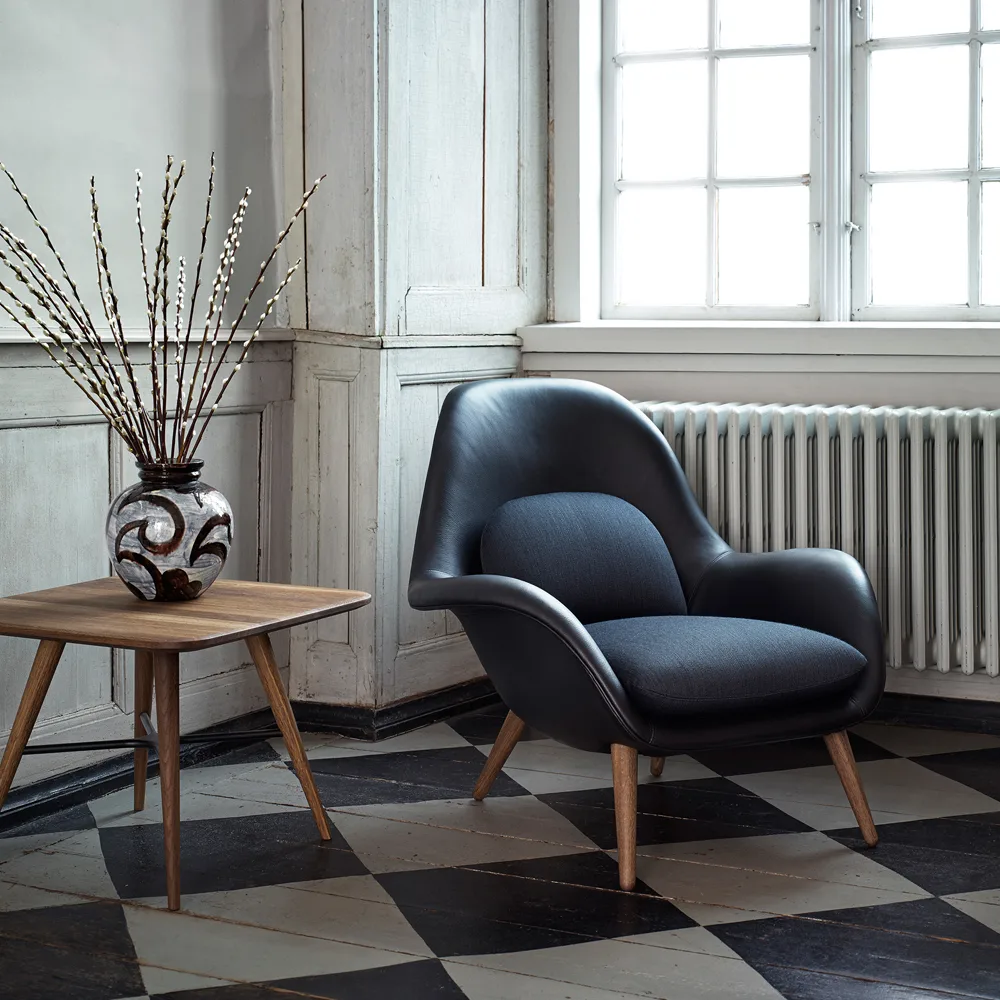 Sillón Swoon , Hallingdal 65 180-roble aceitado Fredericia Furniture
