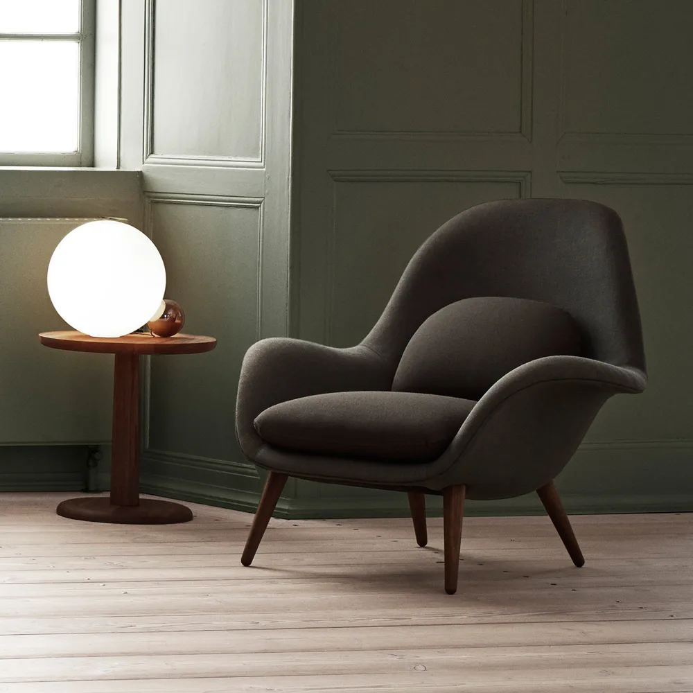 Sillón Swoon , Maple 192 - roble aceitado Fredericia Furniture