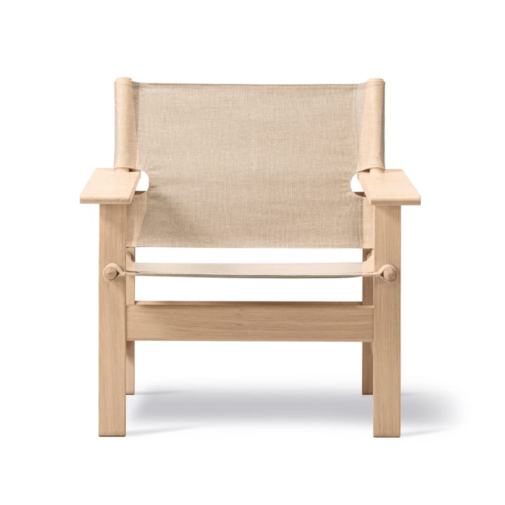 Sillón The Canvas Chair - Estructura Canvas natural encerada  - Fredericia Furniture