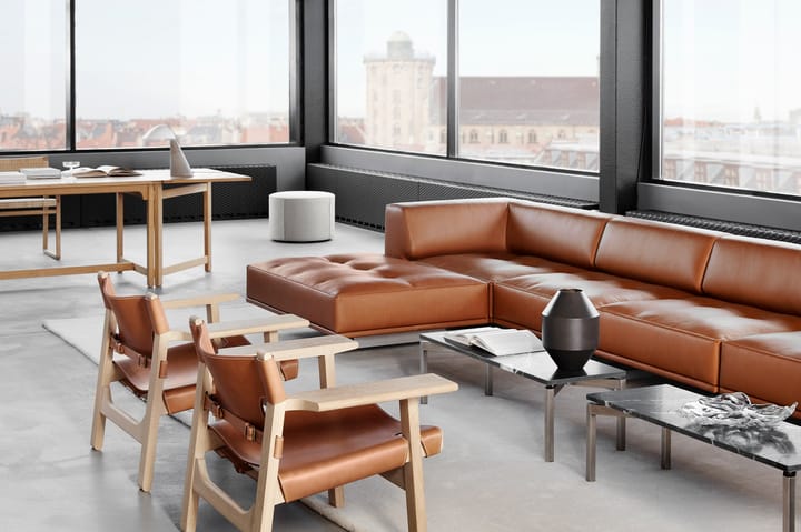 Sillón The Spanish Chair, Cuero cognac - roble encerado Fredericia Furniture