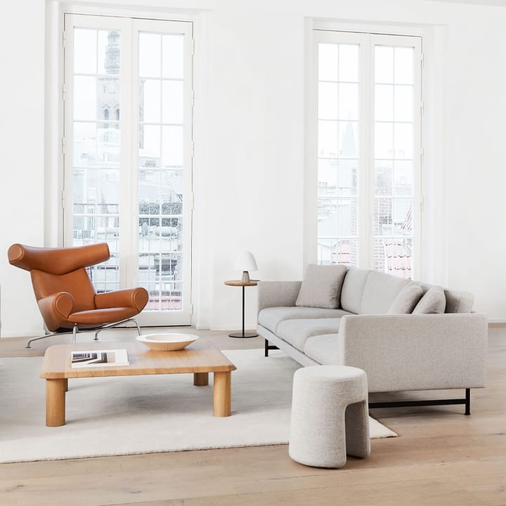 Sofá Calmo 5623, Sunniva 783 - acero negro Fredericia Furniture