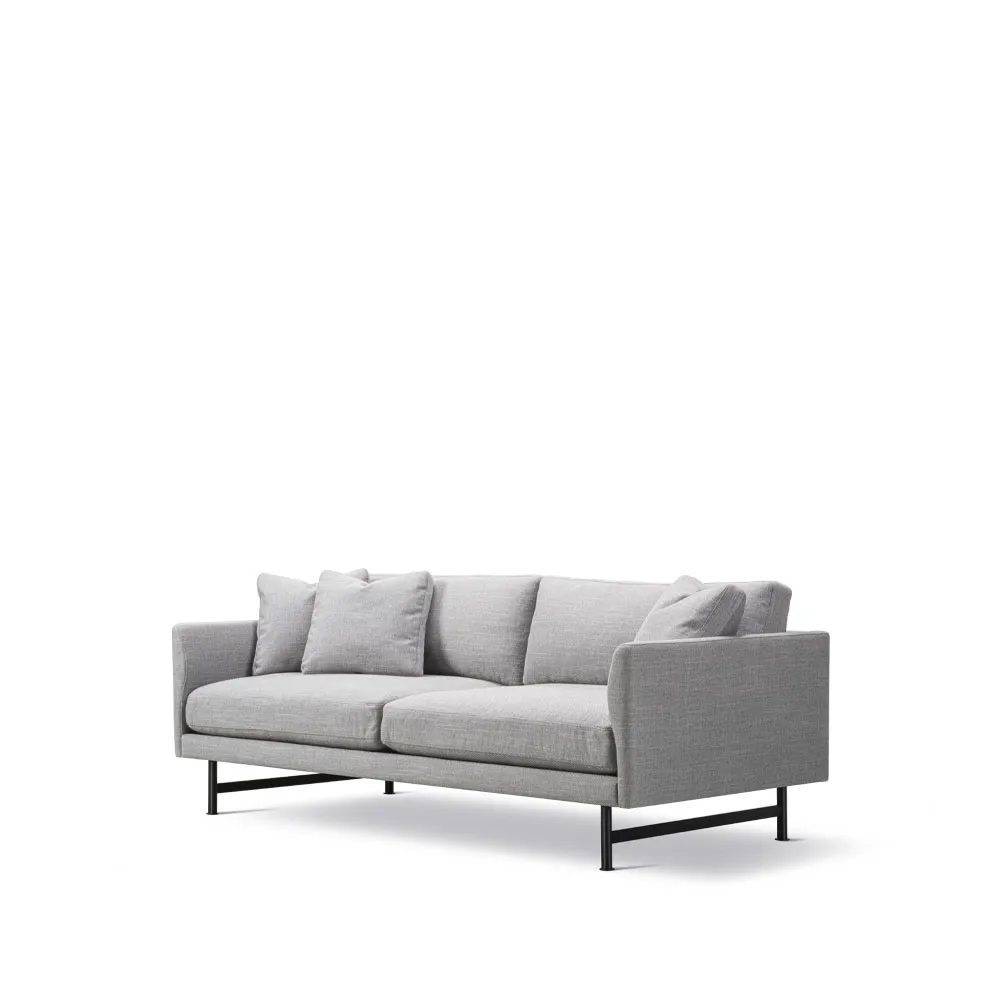Sofá de 2 plazas Calmo 5622, Sunniva 242 - acero negro Fredericia Furniture