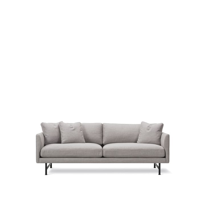 Sofá de 2 plazas Calmo 5622 - Sunniva 717 - acero negro - Fredericia Furniture