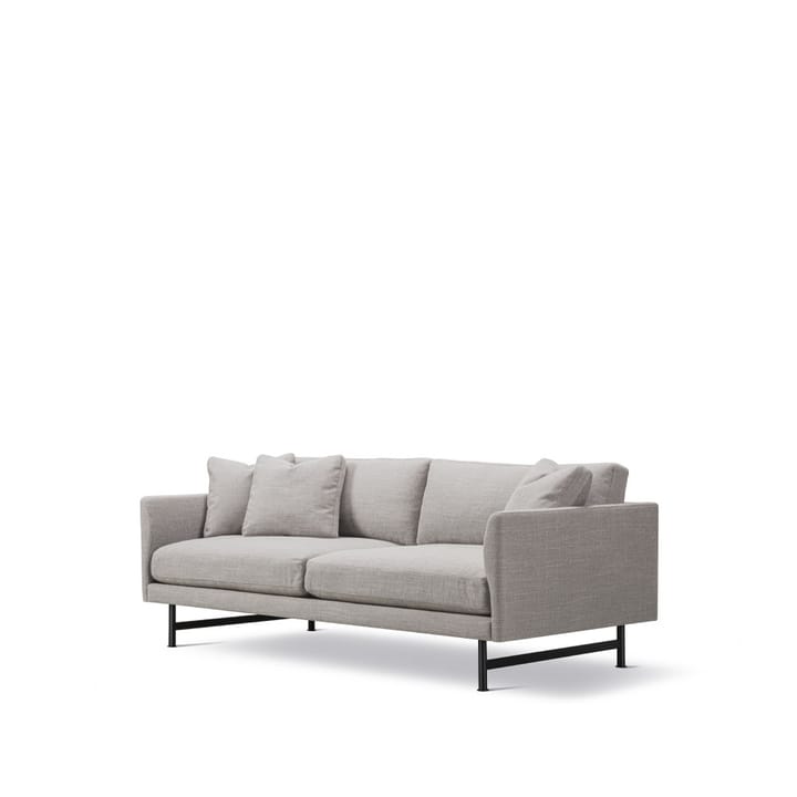 Sofá de 2 plazas Calmo 5622, Sunniva 717 - acero negro Fredericia Furniture