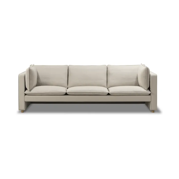 Sofá Jota - Vidar 146-roble aceitado claro, 231 cm, 3 plazas - Fredericia Furniture