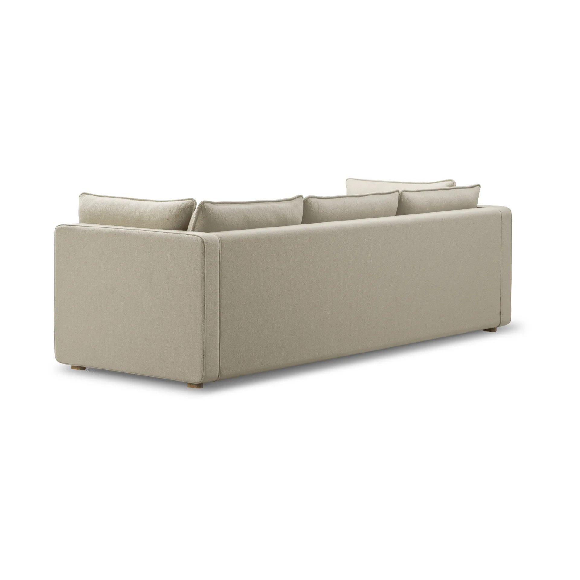 Sofá Jota, Vidar 146-roble aceitado claro, 231 cm, 3 plazas Fredericia Furniture