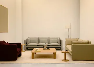 Sofá Jota - Vidar 146-roble aceitado claro, 231 cm, 3 plazas - Fredericia Furniture