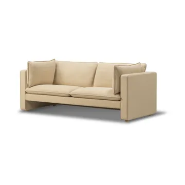 Sofá Jota - Vidar 323-roble aceitado claro, 185 cm, 2 plazas - Fredericia Furniture