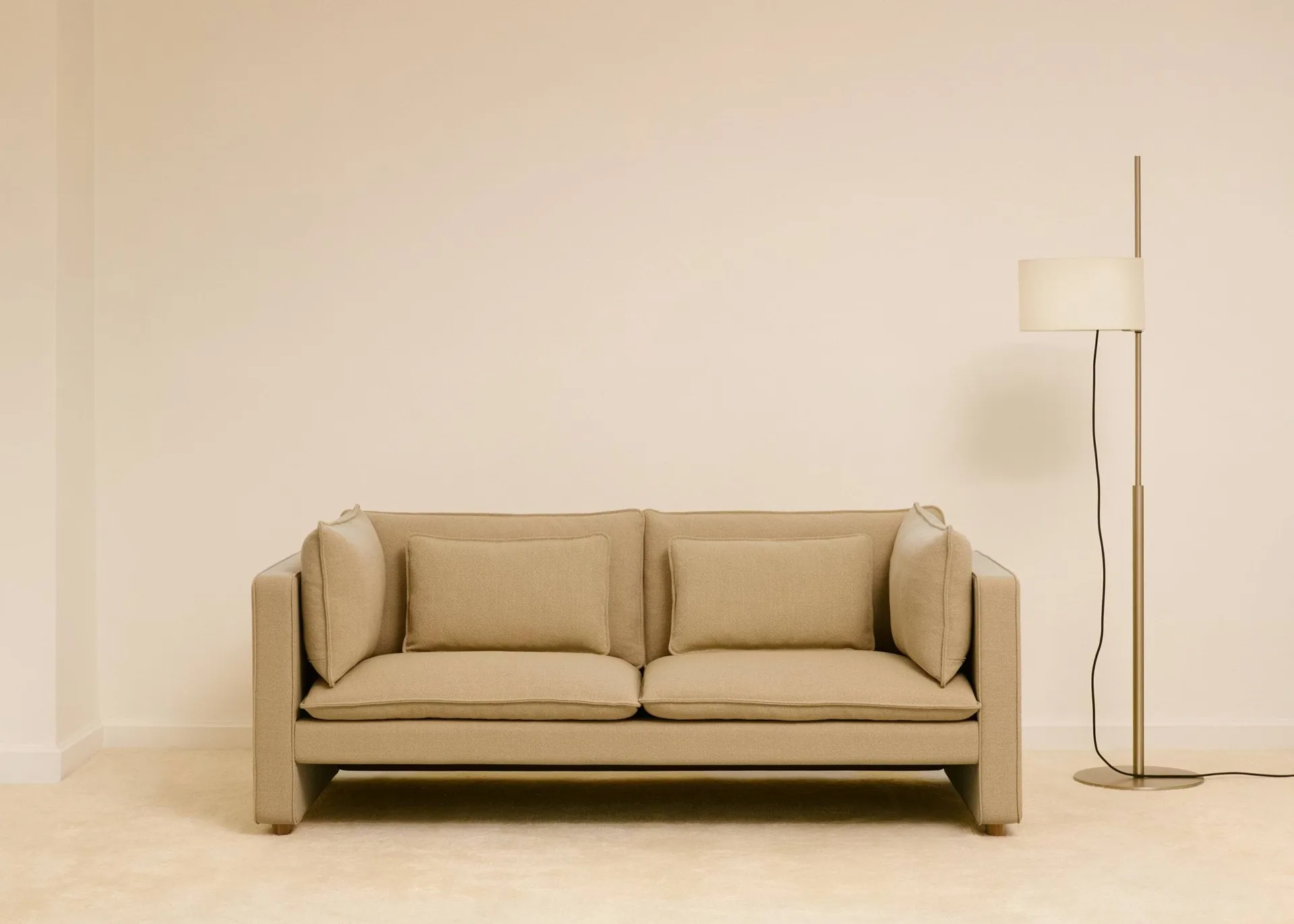 Sofá Jota, Vidar 323-roble aceitado claro, 185 cm, 2 plazas Fredericia Furniture