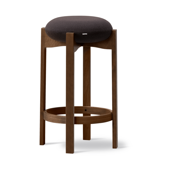 Taburete alto Pioneer  - Vidar 386 - roble teñido ahumado lacado - Fredericia Furniture