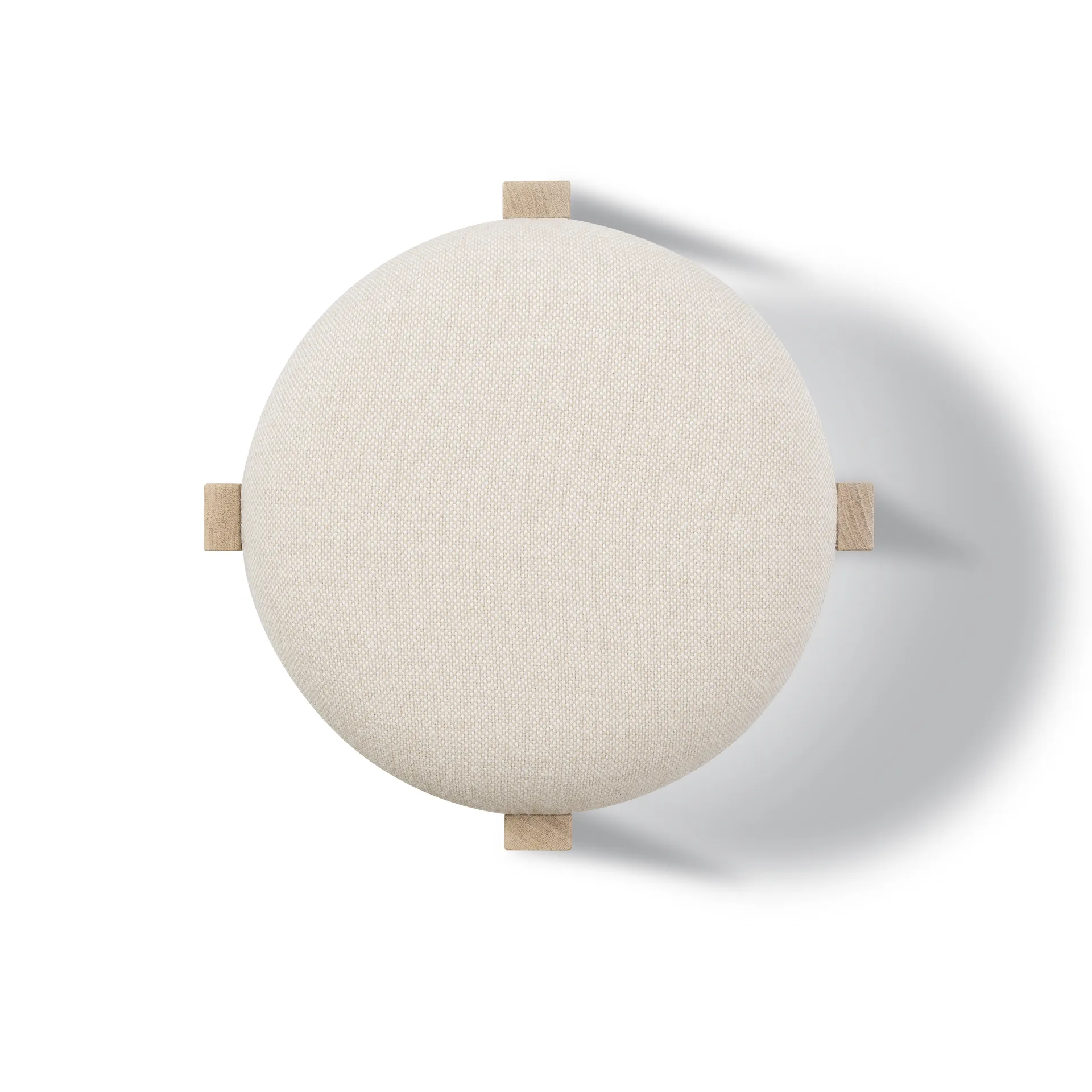 Taburete bajo Pioneer, Hallingdal 200 - roble lacado Fredericia Furniture