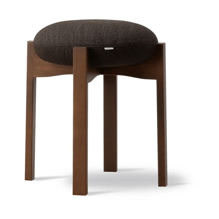 Taburete bajo Pioneer - Odino RC41 dark brown-haya lacada oscura - Fredericia Furniture