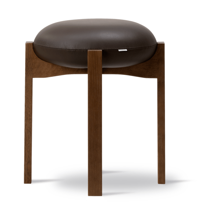 Taburete bajo Pioneer, Primo 86-1 - roble teñido ahumado lacado Fredericia Furniture