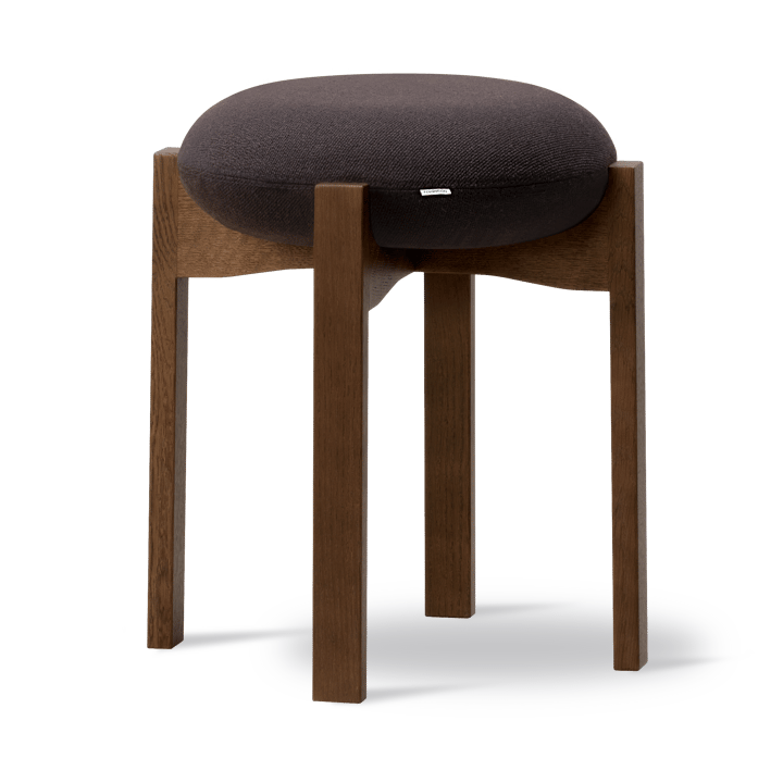 Taburete bajo Pioneer - Vidar 386-roble teñido ahumado lacado - Fredericia Furniture