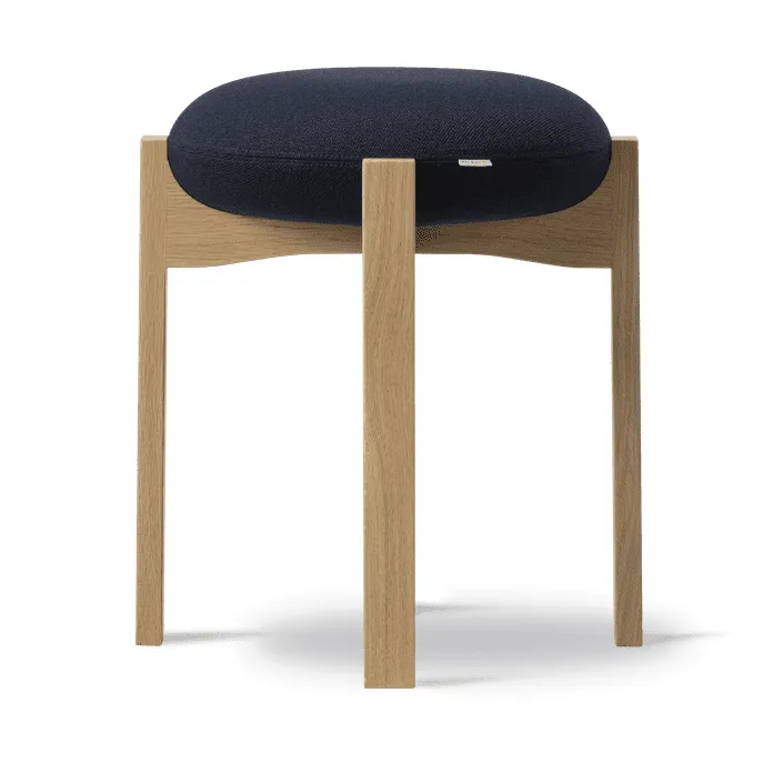Taburete bajo Pioneer, Vidar 786 - roble lacado Fredericia Furniture