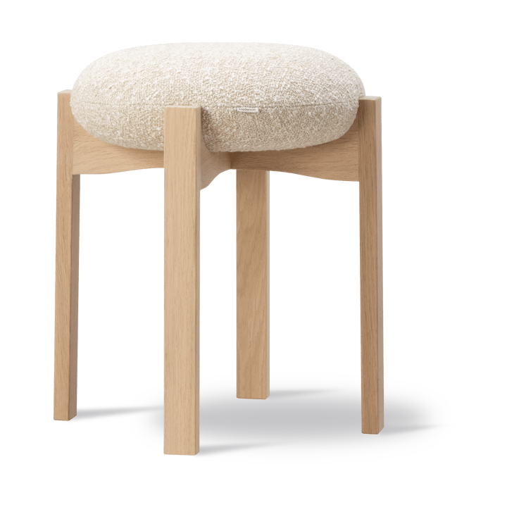 Taburete bajo Pioneer - Zero 0001 - lacado roble - Fredericia Furniture