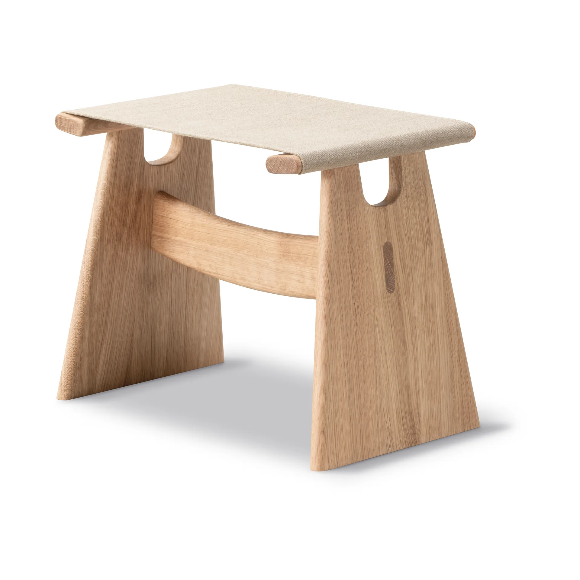Taburete Seto, Canvas natural - roble aceitado Fredericia Furniture