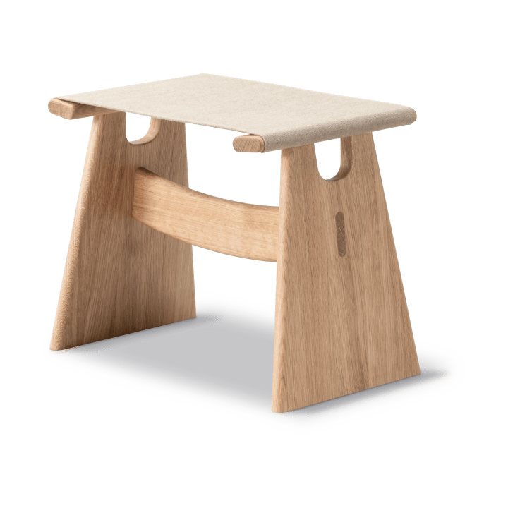 Taburete Seto - Canvas natural - roble aceitado - Fredericia Furniture