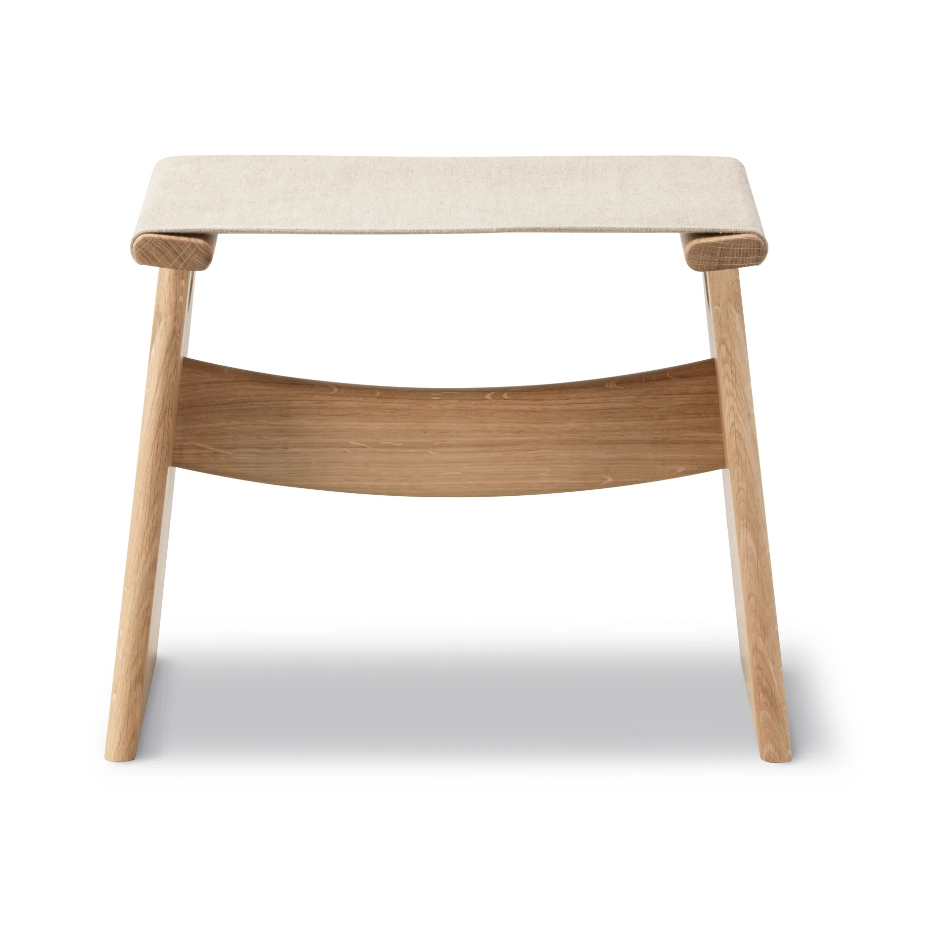 Taburete Seto, Canvas natural - roble aceitado Fredericia Furniture