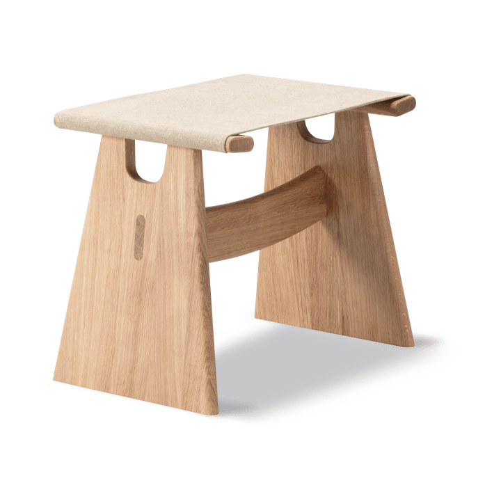 Taburete Seto, Canvas natural - roble aceitado Fredericia Furniture