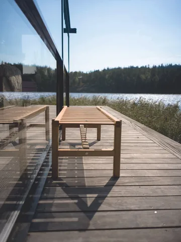 Banco 45 - Teak, 135 cm - Fri Form