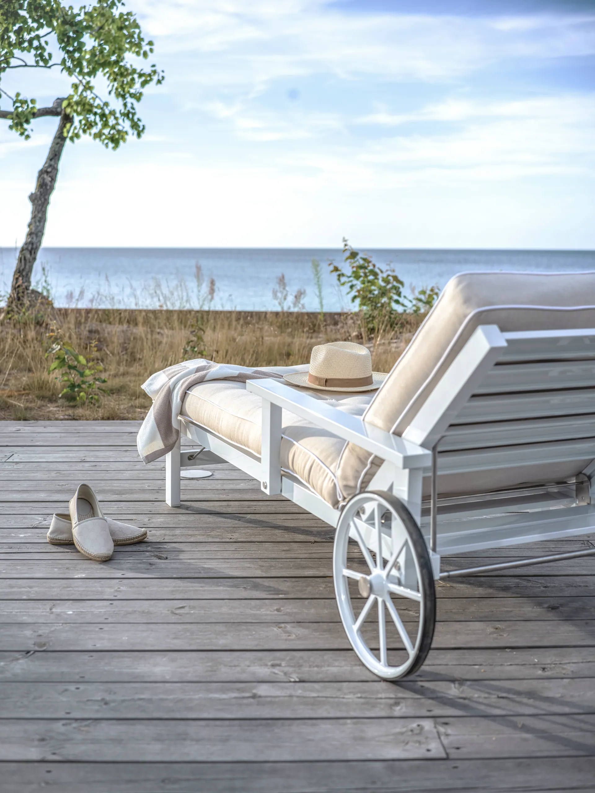 Cama plegable 31, Blanco, 79x174 cm Fri Form