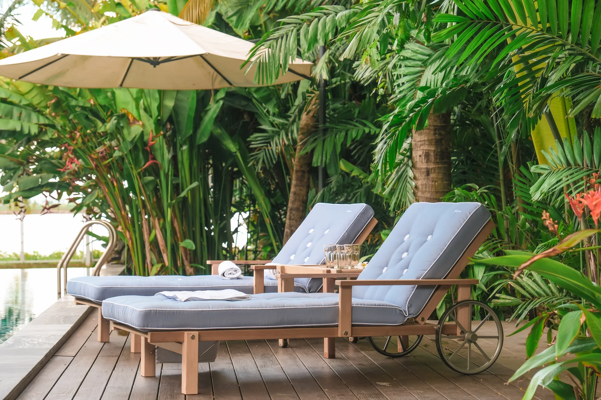 Cama plegable 31, Redwood, 78×171 cm Fri Form