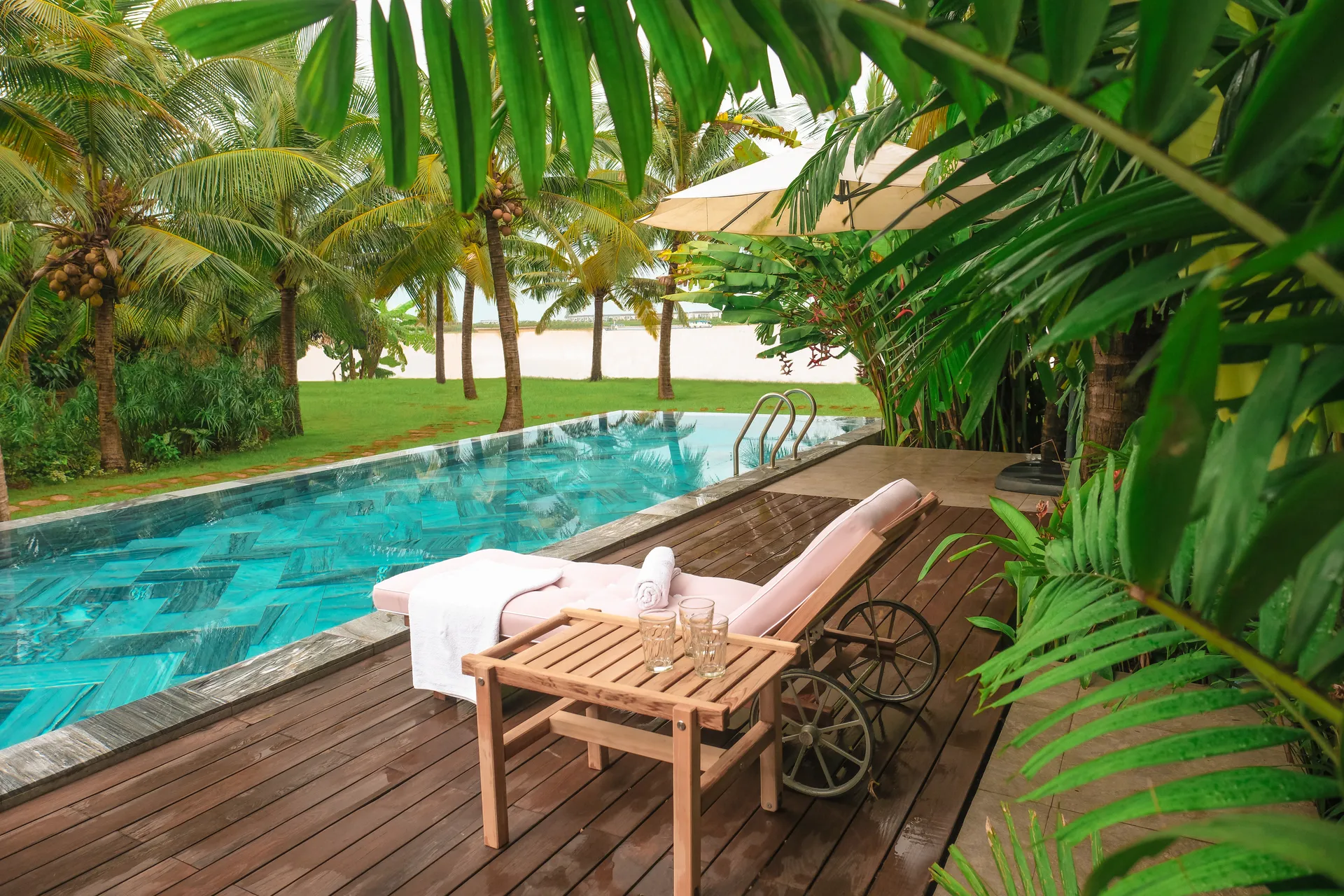 Cama plegable 31, Redwood, 78×171 cm Fri Form