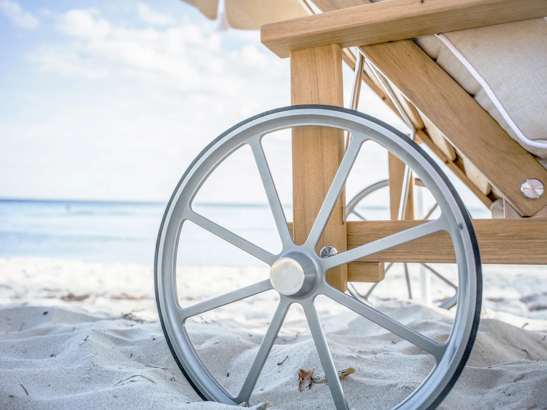 Cama plegable 31, Teca, 78×171 cm Fri Form