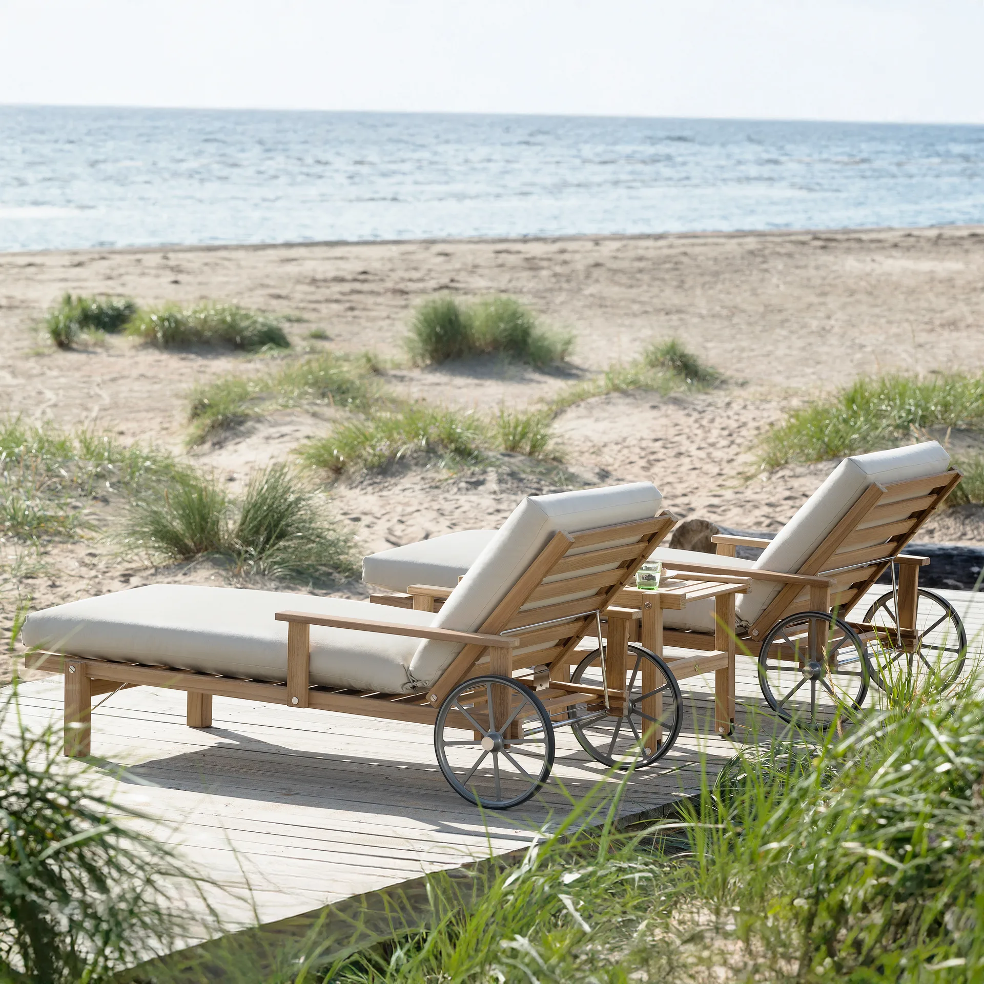 Cama plegable 31, Teca, 78×171 cm Fri Form