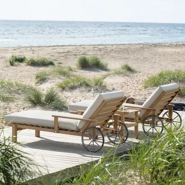 Cama plegable 31 - Teca, 78×171 cm - Fri Form