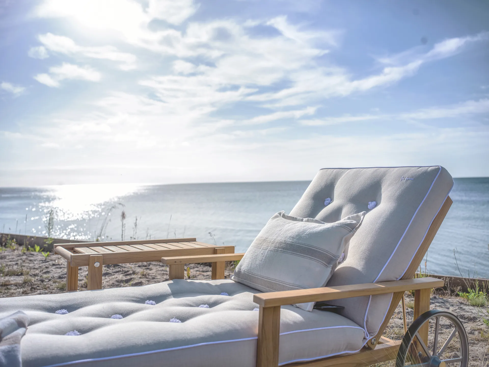 Cama plegable 31, Teca, 78×171 cm Fri Form