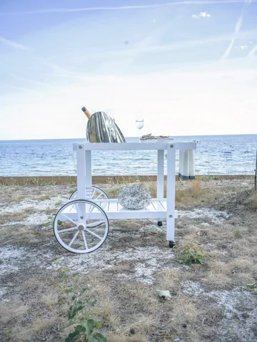 Carrito de servicio 14 - Blanco - Fri Form