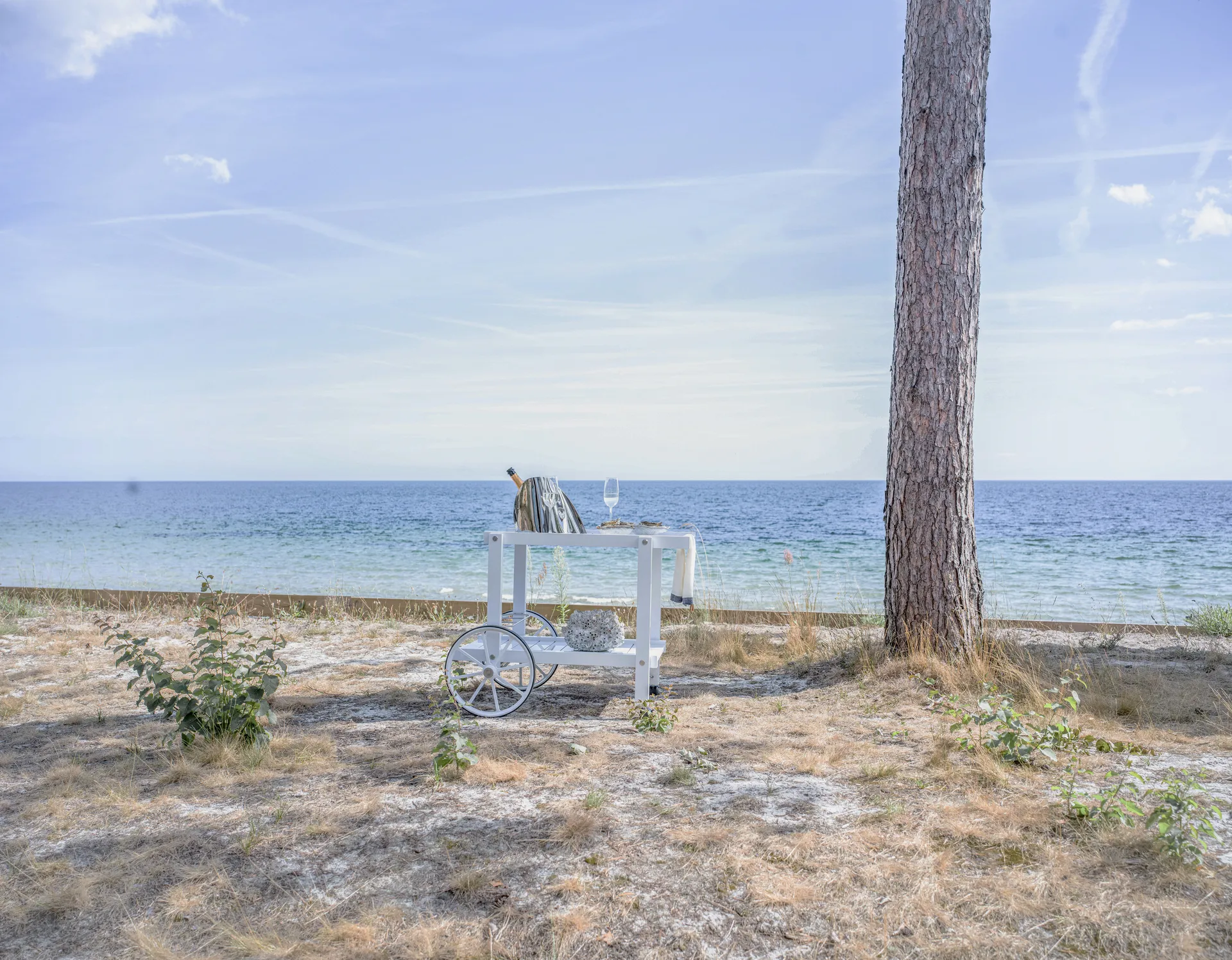 Carrito de servicio 14, Blanco Fri Form