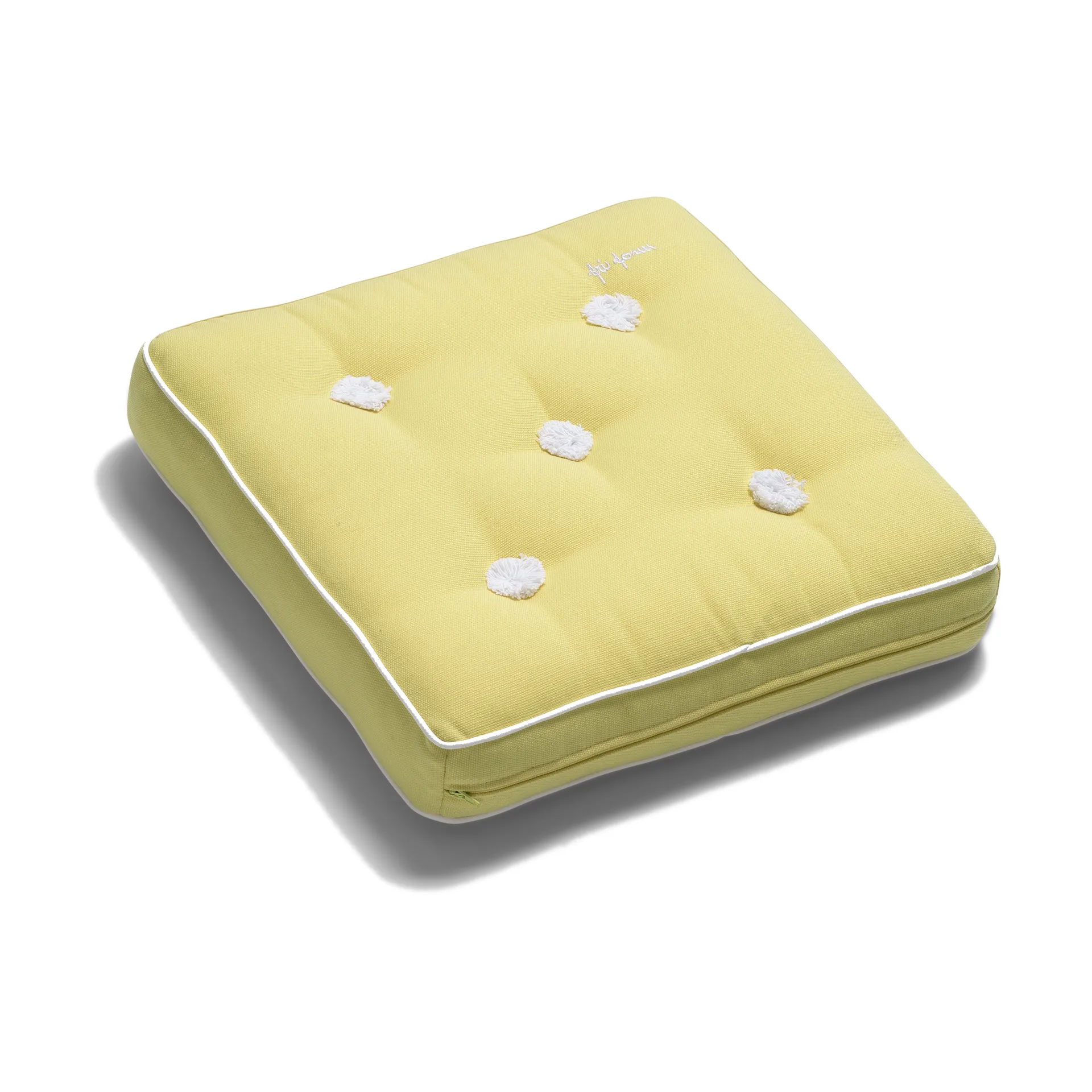 Cojín 42, Amarillo claro, 42 × 42 cm Fri Form