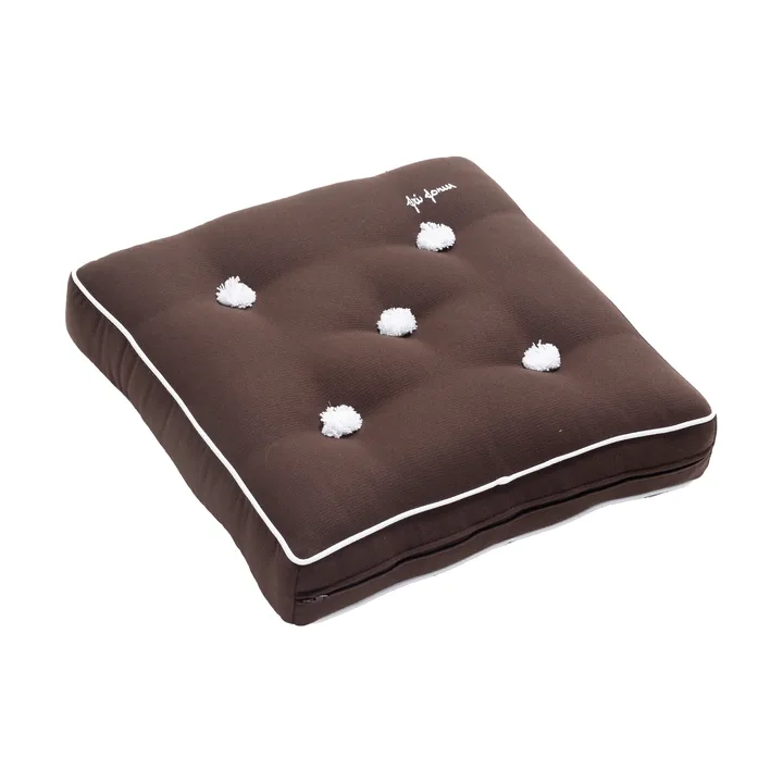 Cojín 42 - Marrón, 42 × 42 cm - Fri Form