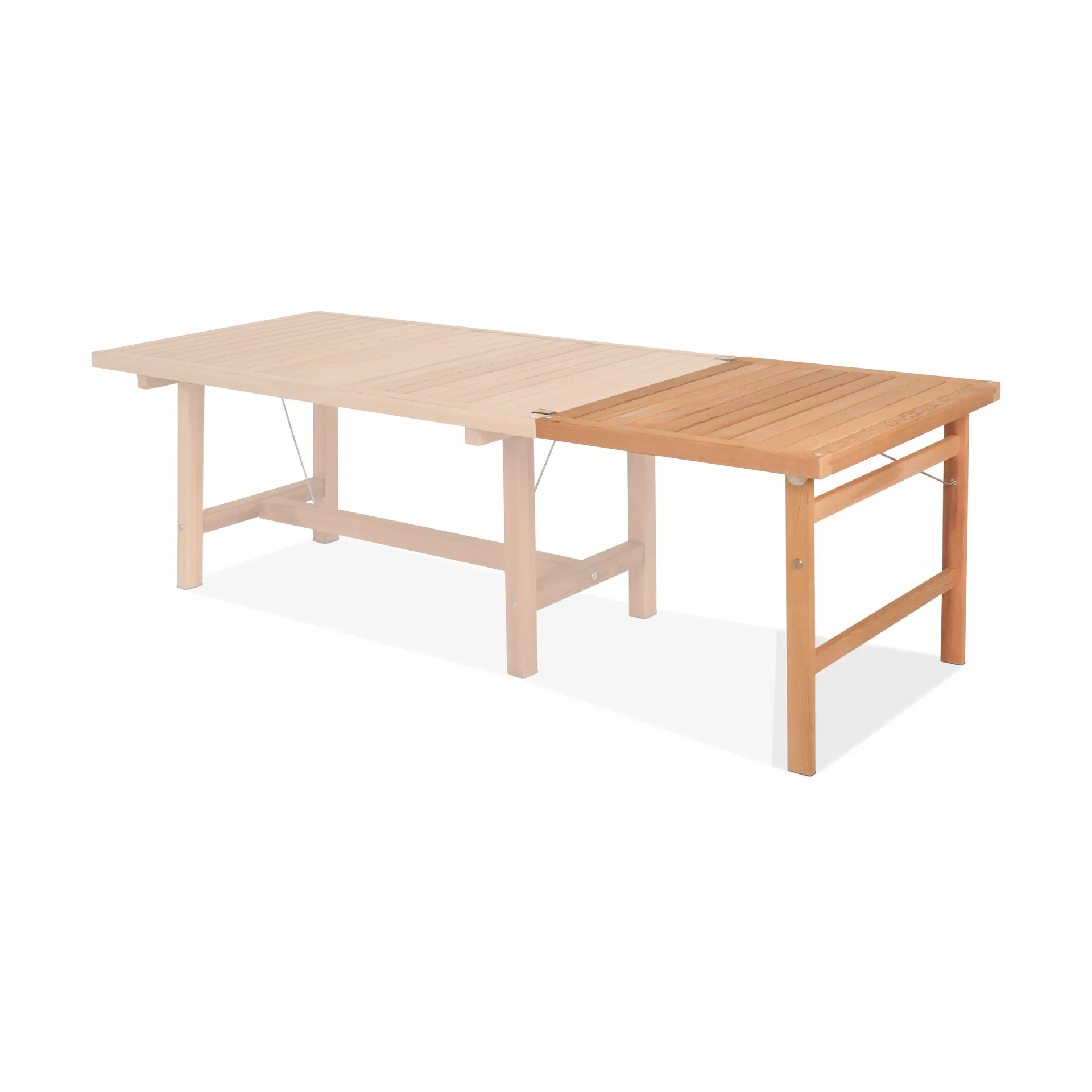 Extensión de mesa con patas 64 , Redwood, H: 68 cm Fri Form