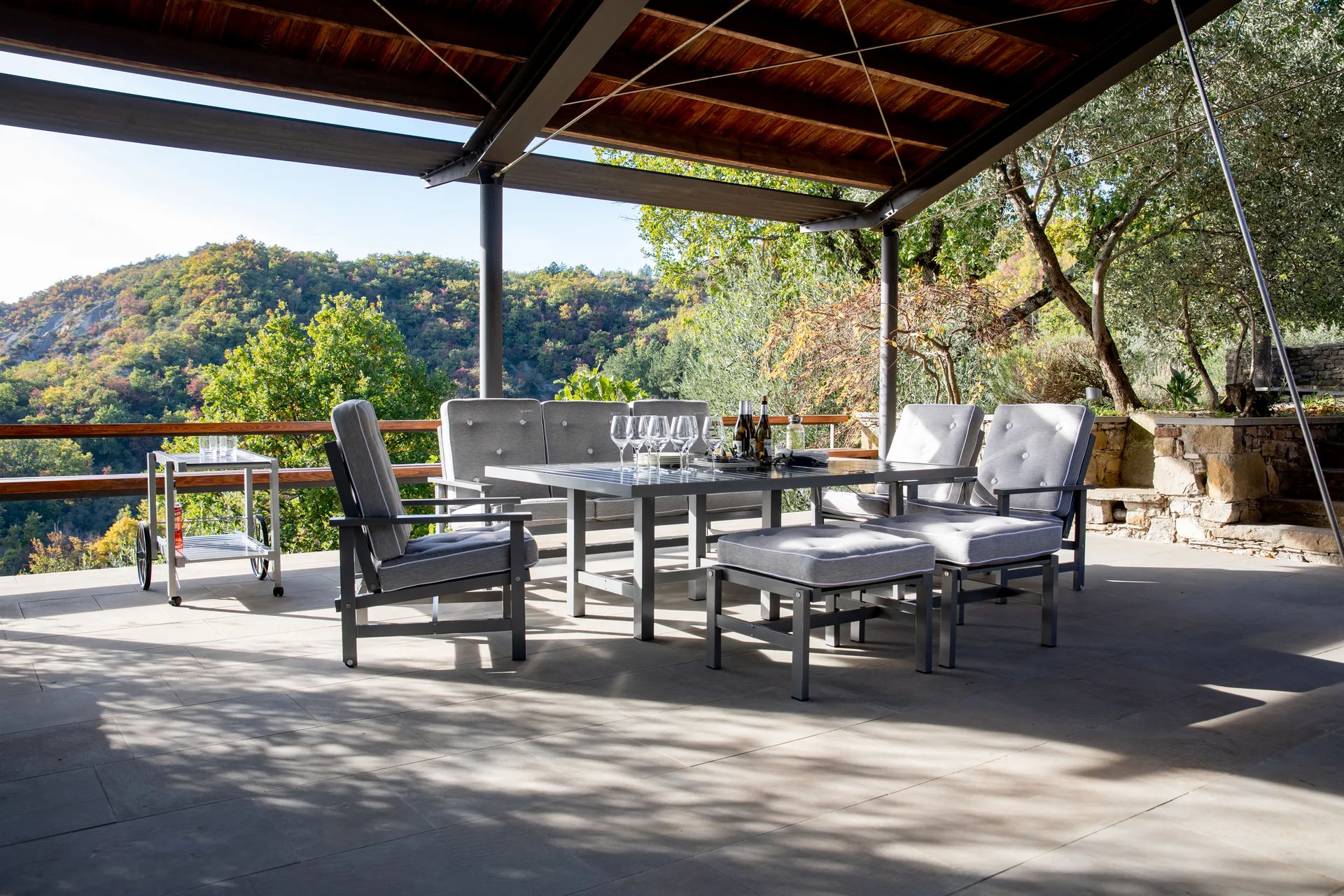 Mesa 62, Grey, 142×80×65,5 cm Fri Form