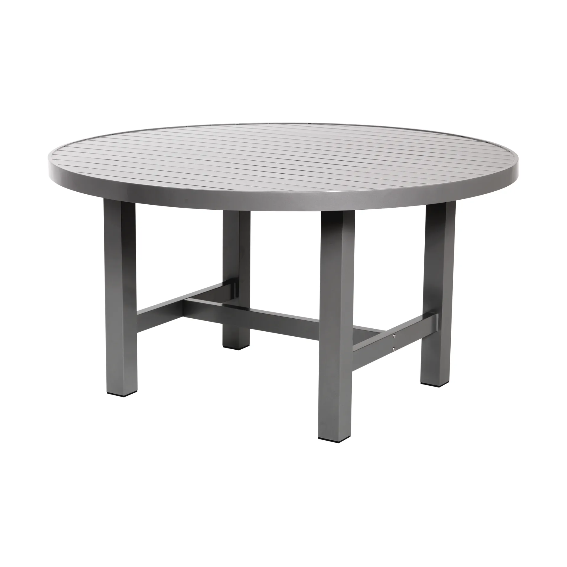 Mesa 66, Gris, Ø120 × 60 cm Fri Form