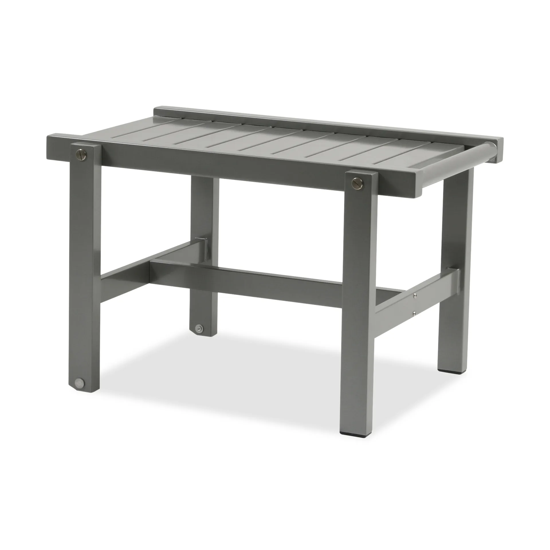 Mesa auxiliar con ruedas 49, Gris, 50×46 cm Fri Form