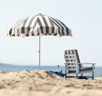 Parasol 90 - Crown a rayas, Ø220 cm - Fri Form