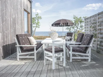 Parasol 90 - Gris, Ø220 cm - Fri Form