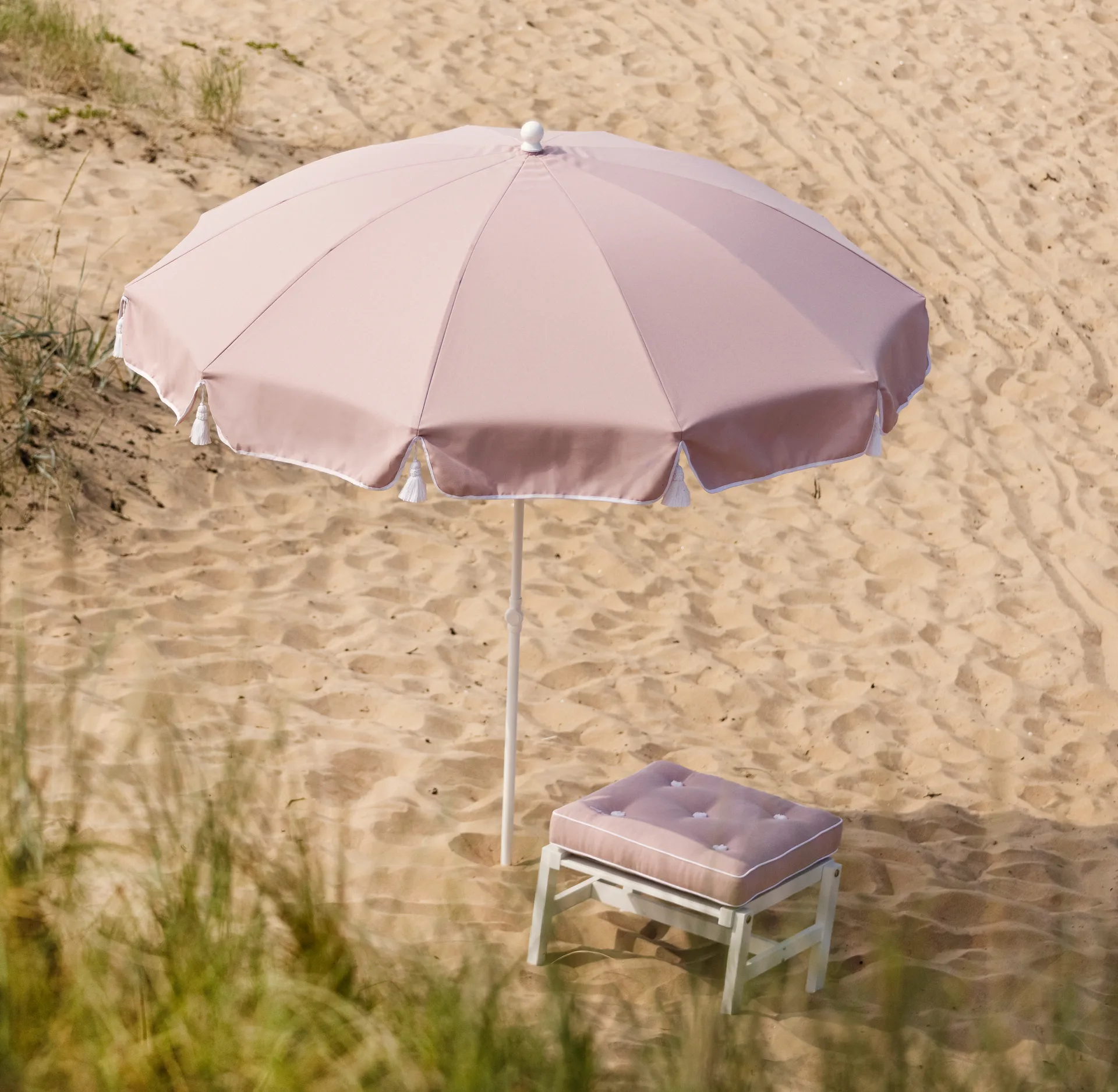 Parasol 90, Rosa claro, Ø220 cm Fri Form