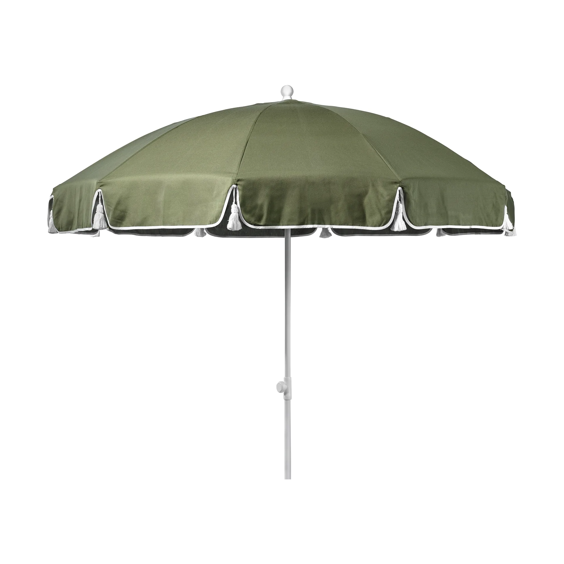 Parasol 90, Verde caqui, Ø220 cm Fri Form