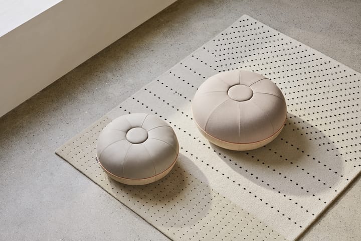 Asiento puff Pouf grande, Beige Fritz Hansen