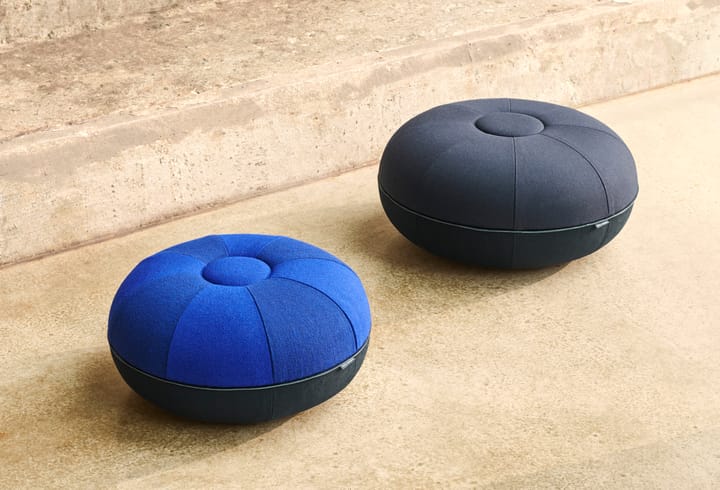 Asiento puff Pouf grande, Indigo Fritz Hansen